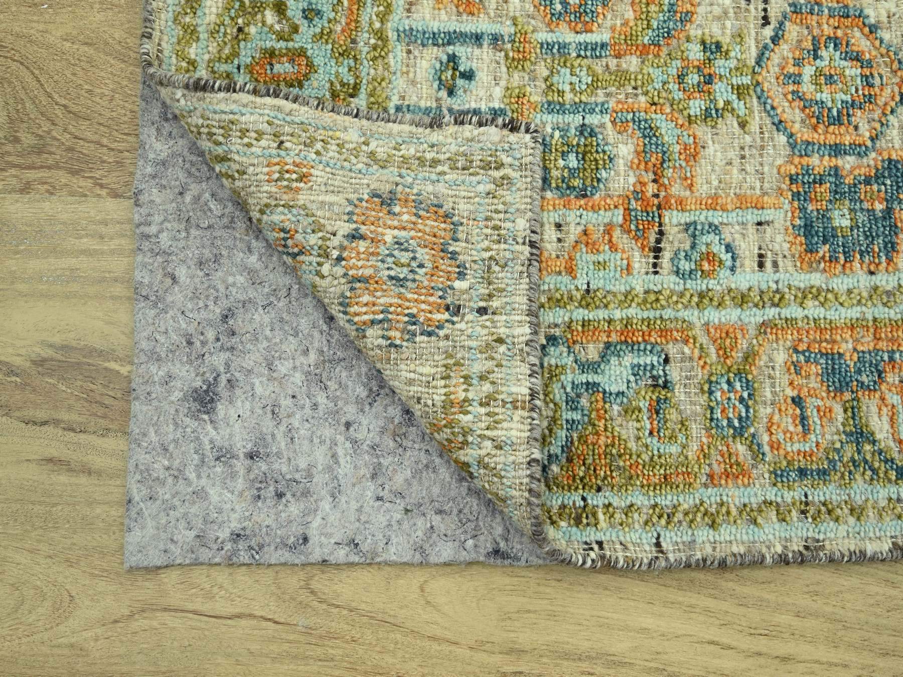 Oushak Oushak hand-knotted wool rug in Brown, 3'1" x 5'1" — SKU O077023 (view 3)
