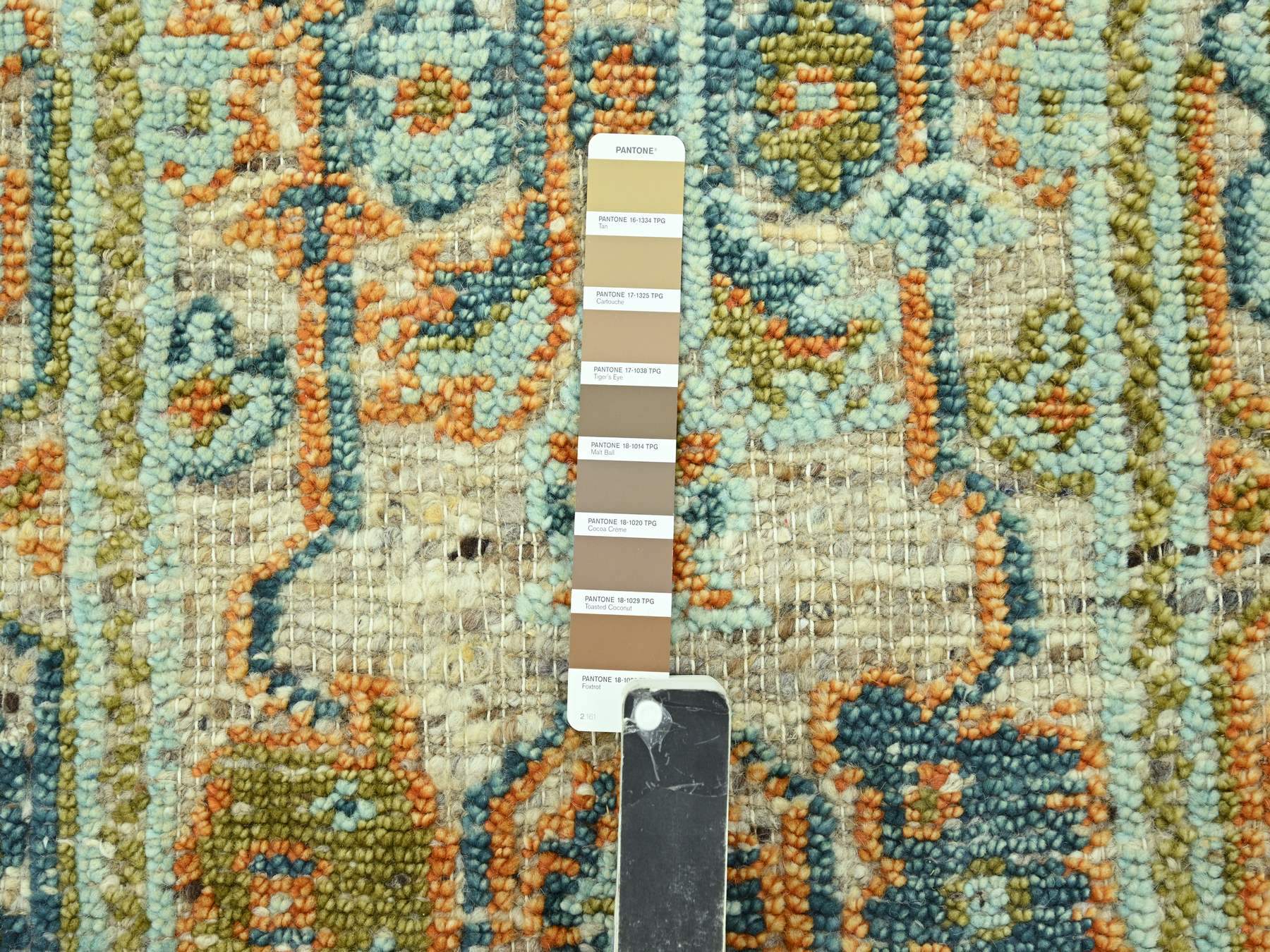 Oushak Oushak hand-knotted wool rug in Brown, 3'1" x 5'1" — SKU O077023 (view 4)