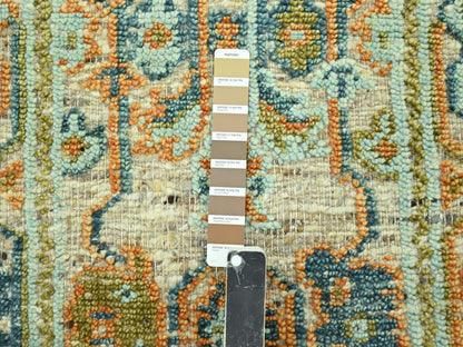 Oushak Oushak hand-knotted wool rug in Brown, 3'1" x 5'1" — SKU O077023 (view 4)