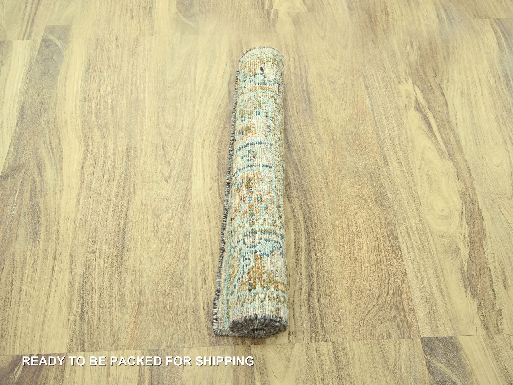 Oushak Oushak hand-knotted wool rug in Brown, 3'1" x 5'1" — SKU O077023 (view 5)