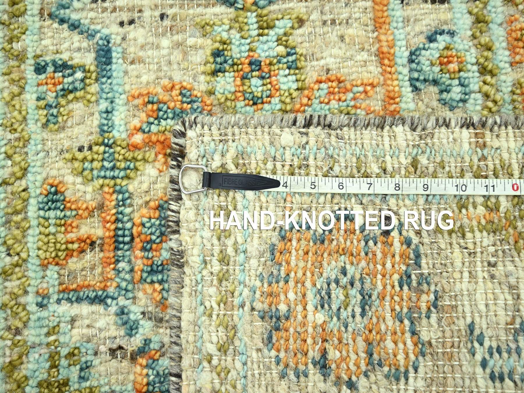 Oushak Oushak hand-knotted wool rug in Brown, 3'1" x 5'1" — SKU O077023 (view 7)