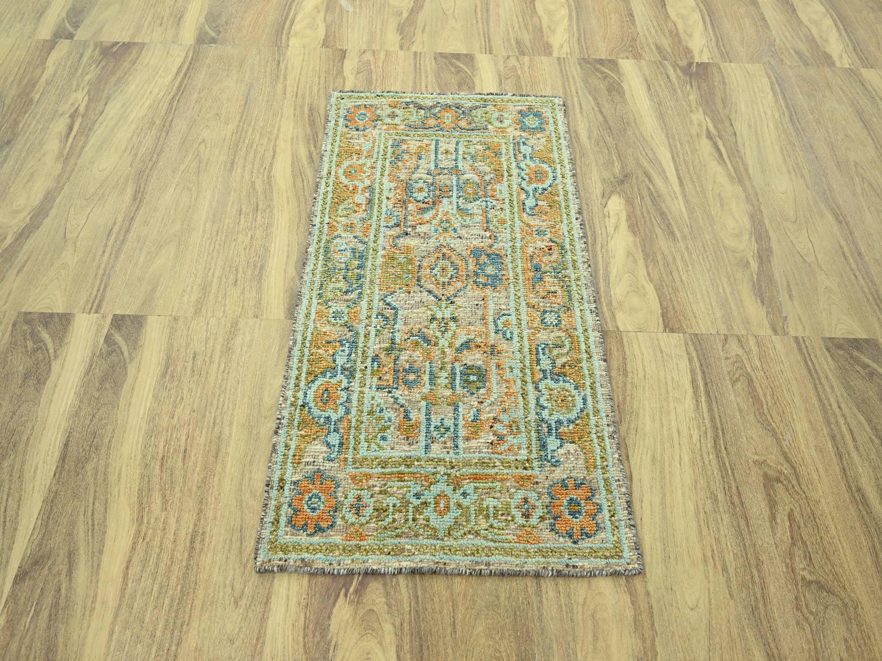 Oushak Oushak hand-knotted wool rug in Brown, 3' x 5'2" — SKU O077024 (view 2)