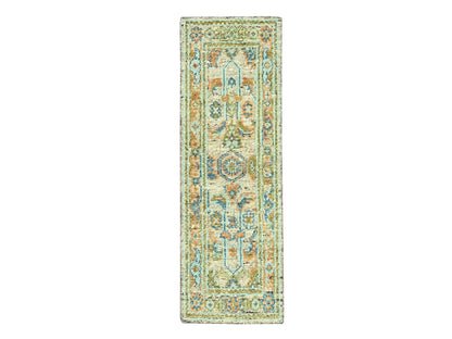 Oushak Oushak hand-knotted wool runner in Brown, 2'6" x 6' — SKU O077027