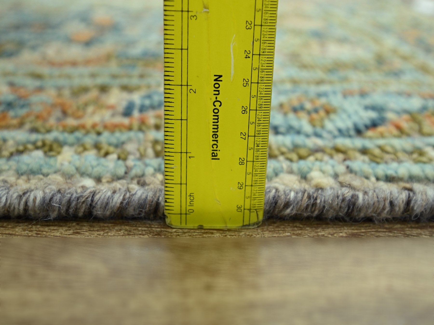 Oushak Oushak hand-knotted wool runner in Brown, 2'7" x 6'2" — SKU O077028 (view 6)