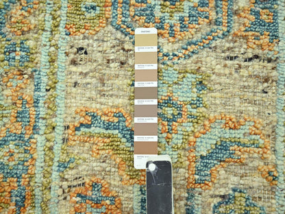 Oushak Oushak hand-knotted wool runner in Brown, 2'9" x 6'1" — SKU O077030 (view 4)