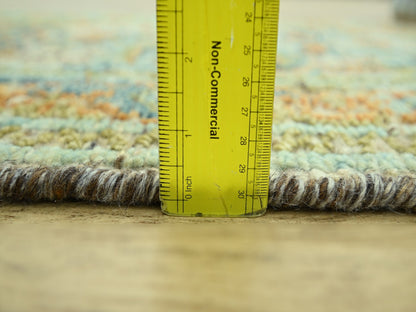 Oushak Oushak hand-knotted wool runner in Brown, 2'9" x 6'1" — SKU O077030 (view 6)