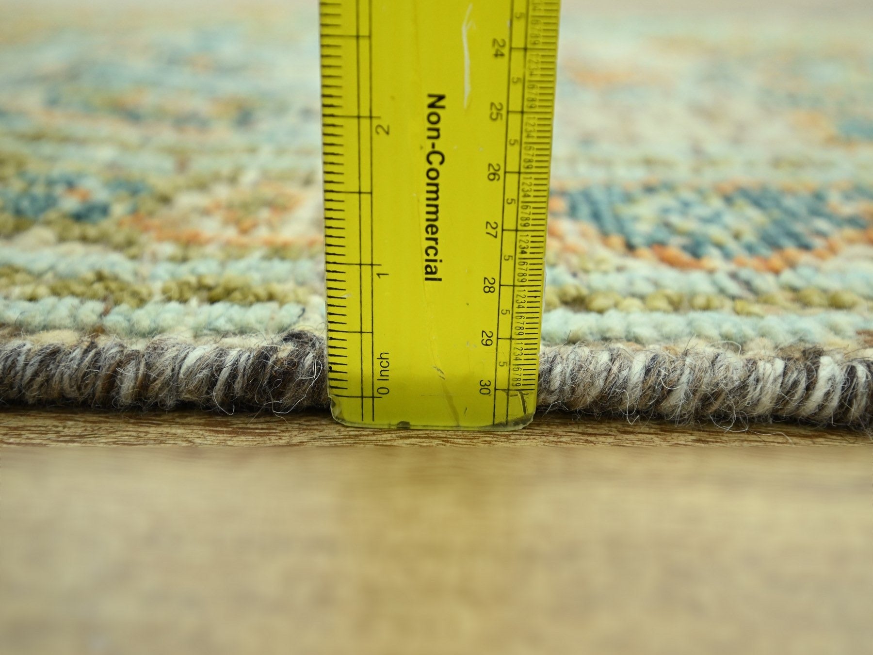 Oushak Oushak hand-knotted wool runner in Brown, 2'7" x 8'1" — SKU O077032 (view 6)