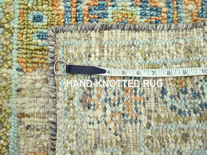 Oushak Oushak hand-knotted wool runner in Brown, 2'7" x 8'1" — SKU O077032 (view 7)