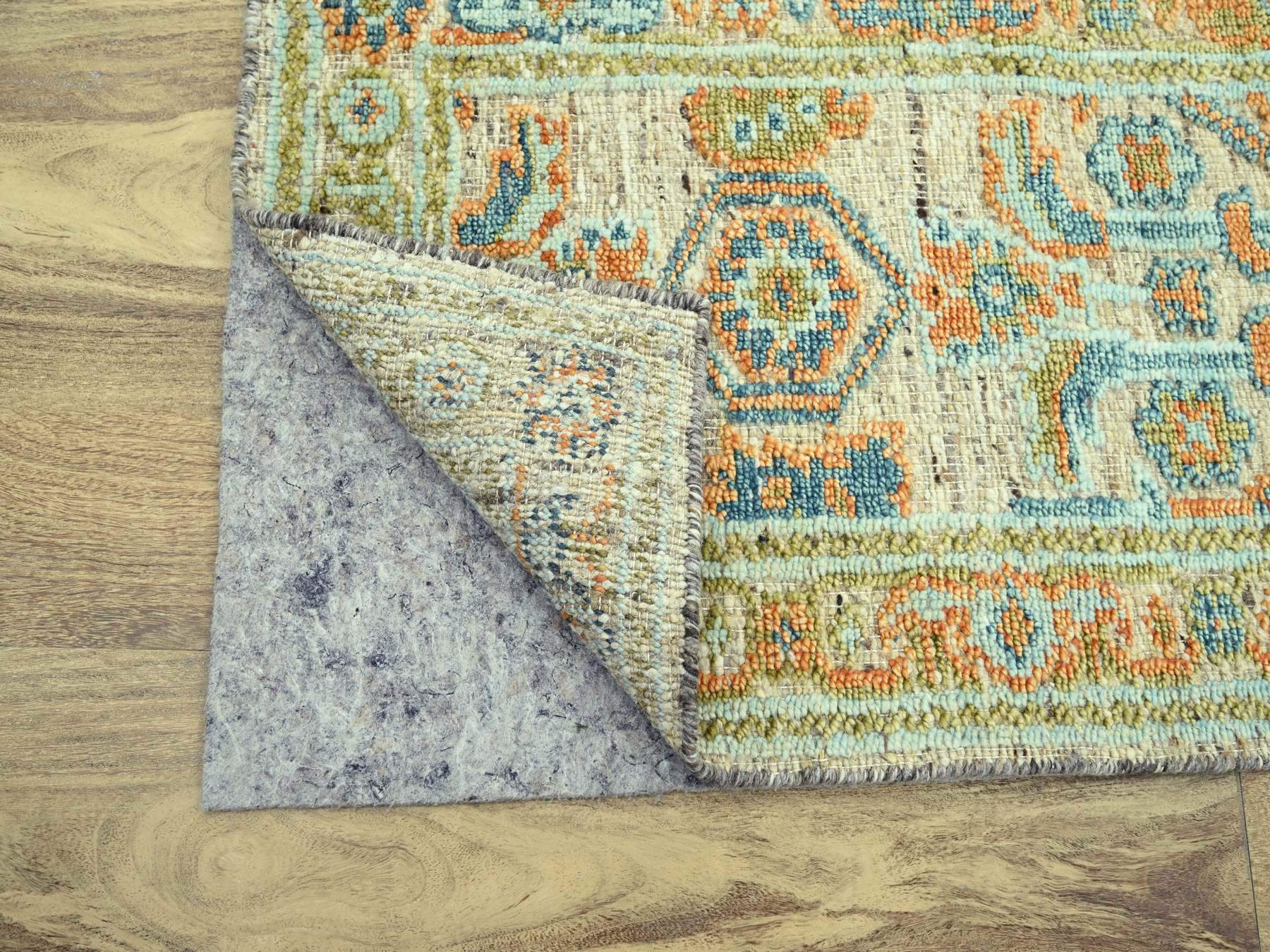 Oushak Oushak hand-knotted wool runner in Brown, 2'6" x 8' — SKU O077033 (view 3)