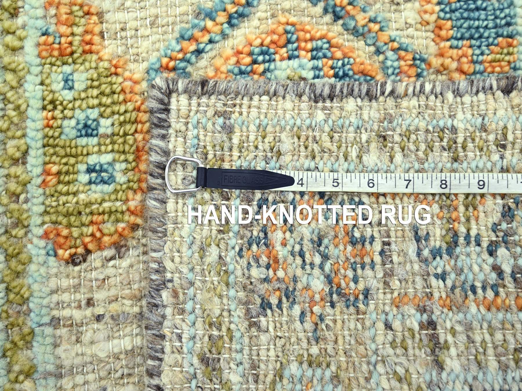 Oushak Oushak hand-knotted wool runner in Brown, 2'6" x 8' — SKU O077033 (view 7)