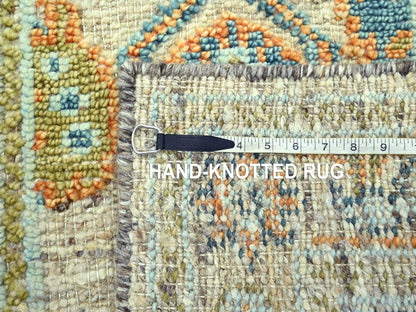 Oushak Oushak hand-knotted wool runner in Brown, 2'6" x 8' — SKU O077033 (view 7)