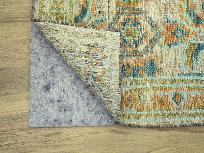Oushak Oushak hand-knotted wool runner in Brown, 2'7" x 8'1" — SKU O077034 (view 3)