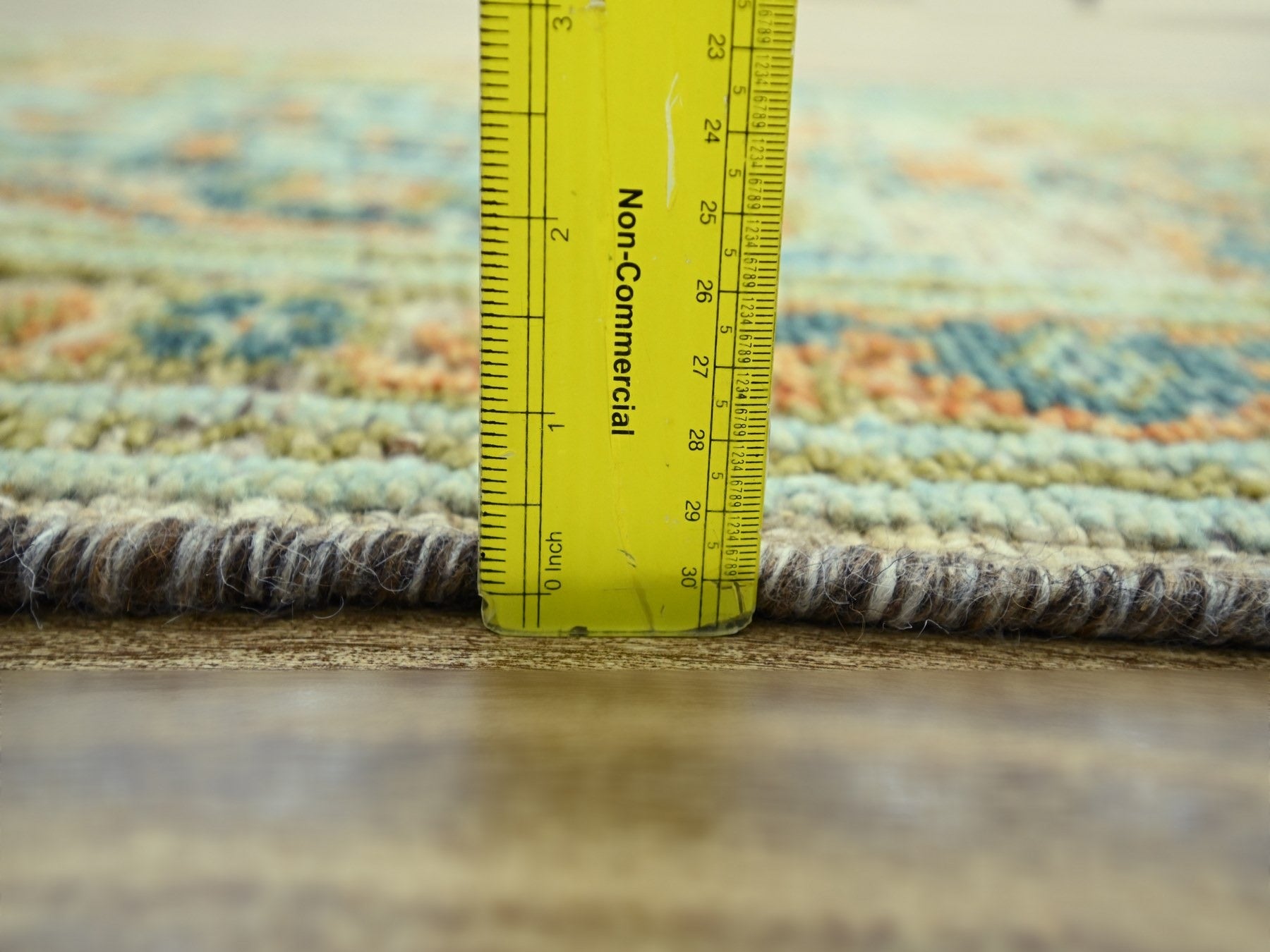 Oushak Oushak hand-knotted wool runner in Brown, 2'7" x 8'1" — SKU O077034 (view 6)