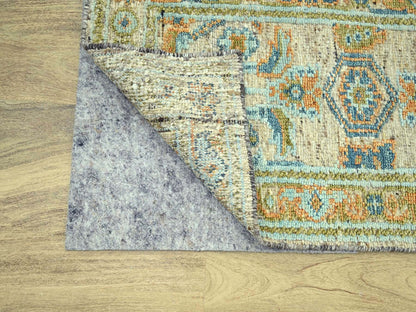 Oushak Oushak hand-knotted wool runner in Brown, 2'7" x 10' — SKU O077035 (view 3)