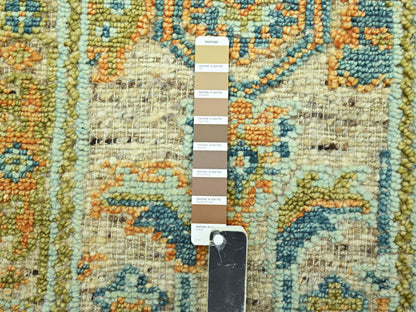 Oushak Oushak hand-knotted wool runner in Brown, 2'7" x 10' — SKU O077035 (view 4)