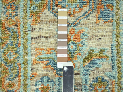 Oushak Oushak hand-knotted wool runner in Brown, 2'7" x 12' — SKU O077037 (view 4)