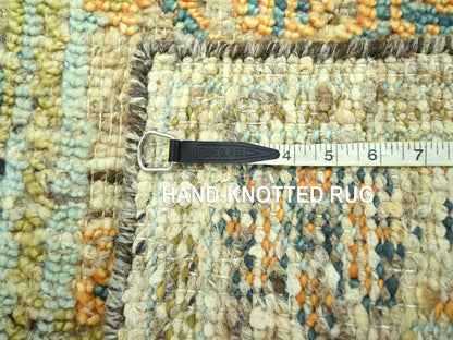Oushak Oushak hand-knotted wool rug in Brown, 2'2" x 3'1" — SKU O077040 (view 4)