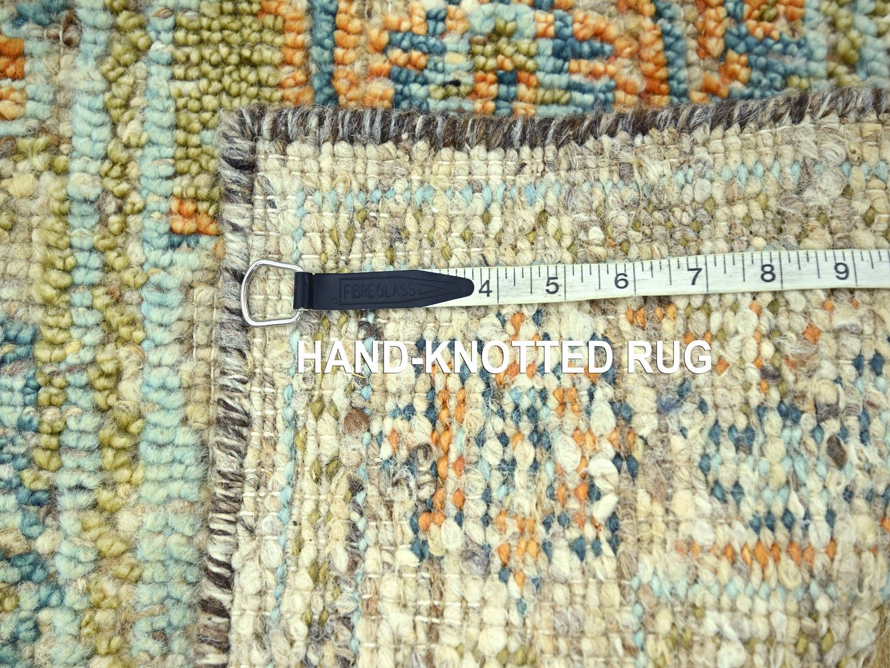 Oushak Oushak hand-knotted wool rug in Brown, 2'2" x 3'1" — SKU O077041 (view 4)
