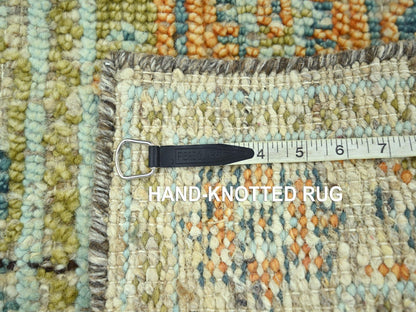 Oushak Oushak hand-knotted wool rug in Brown, 2'1" x 3'1" — SKU O077042 (view 4)