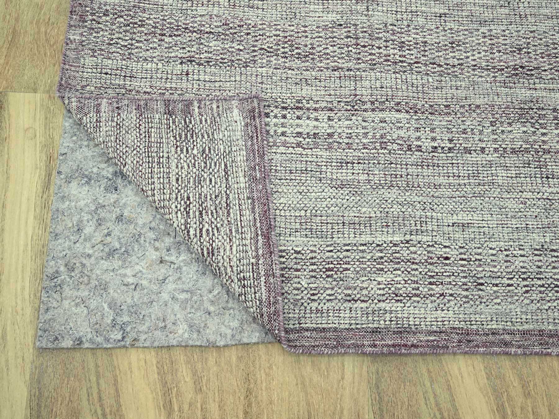 Modern / Contemporary hand-knotted wool rug in Red, 12' x 15' — SKU O077044 (view 4)