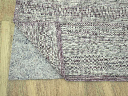 Modern / Contemporary hand-knotted wool rug in Red, 12' x 15' — SKU O077044 (view 4)
