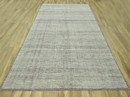 Modern / Contemporary hand-knotted wool rug in Red, 10' x 14'1" — SKU O077045 (view 2)