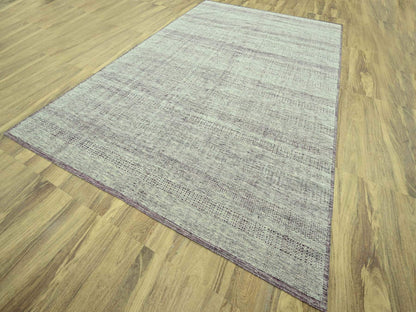Modern / Contemporary hand-knotted wool rug in Red, 10' x 14'1" — SKU O077045 (view 3)