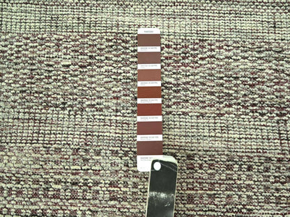 Modern / Contemporary hand-knotted wool runner in Red, 2'7" x 10'2" — SKU O077052 (view 4)