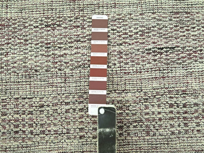 Modern / Contemporary hand-knotted wool runner in Red, 2'7" x 10'3" — SKU O077053 (view 4)