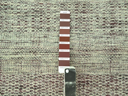 Modern / Contemporary hand-knotted wool runner in Red, 2'7" x 6' — SKU O077056 (view 4)