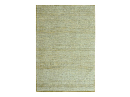 Modern / Contemporary hand-knotted wool rug in Yellow, 9' x 12' — SKU O077067