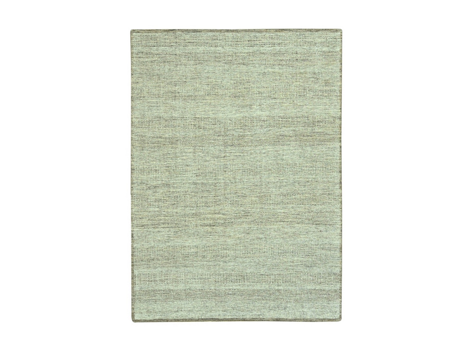 Modern / Contemporary hand-knotted wool rug in Brown, 9'4" x 12' — SKU O077071