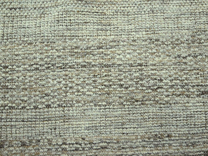 Modern / Contemporary hand-knotted wool rug in Brown, 9'4" x 12' — SKU O077071 (view 6)