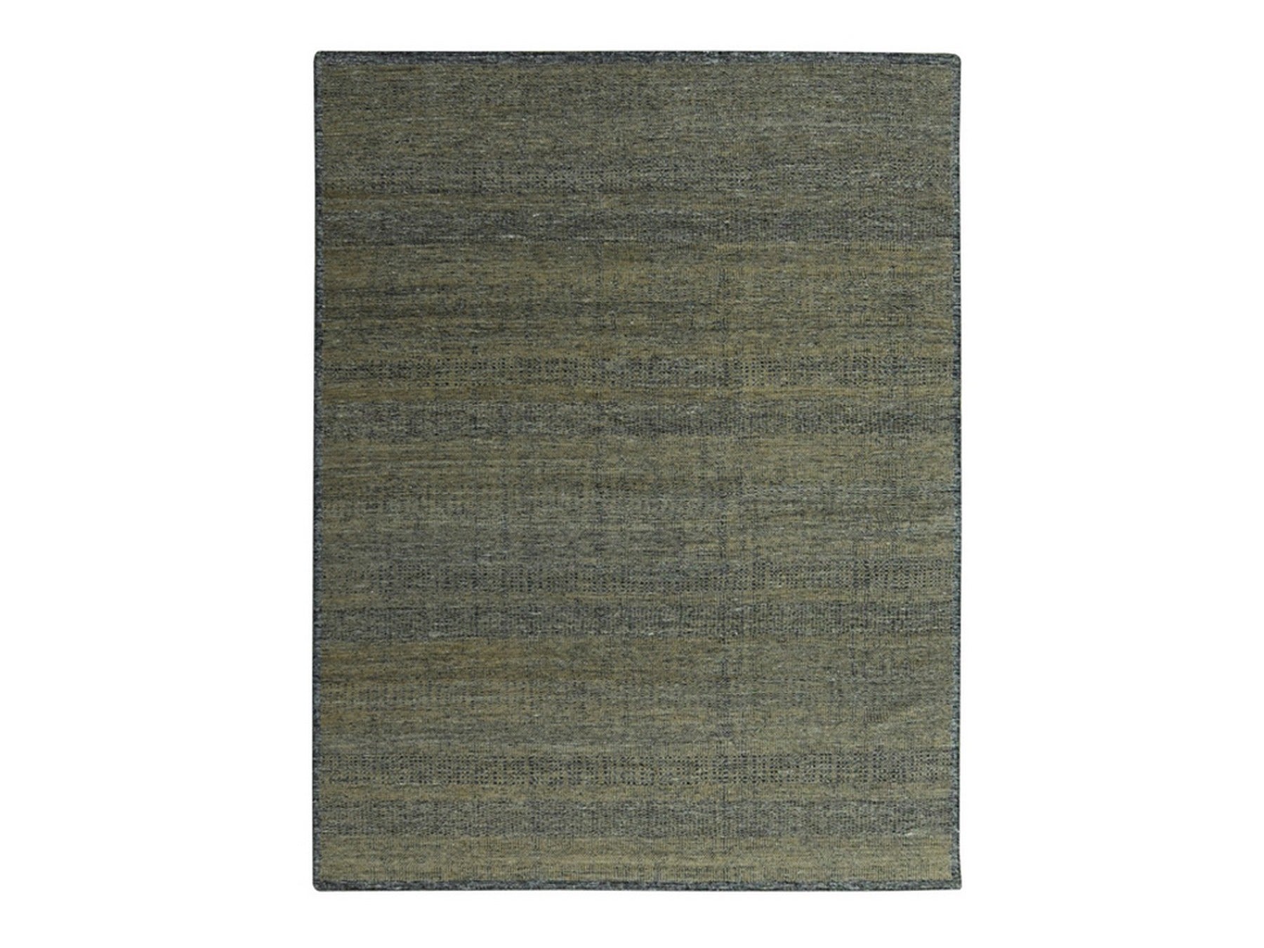 Modern / Contemporary hand-knotted wool rug in Brown, 8' x 10'3" — SKU O077072