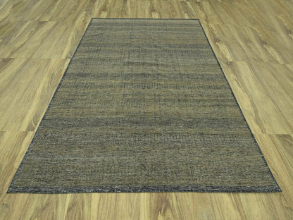 Modern / Contemporary hand-knotted wool rug in Brown, 8' x 10'3" — SKU O077072 (view 2)