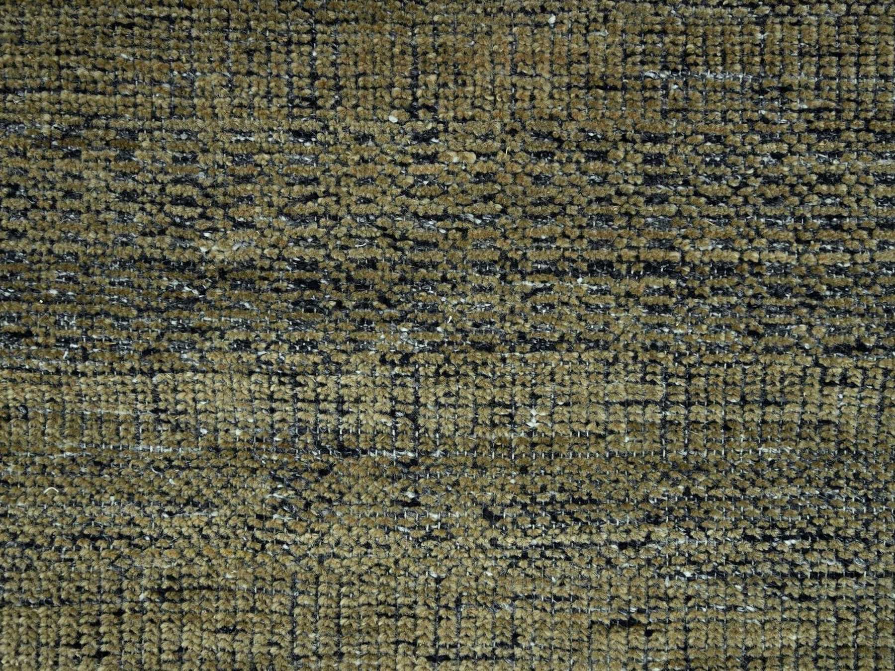 Modern / Contemporary hand-knotted wool rug in Brown, 8' x 10'3" — SKU O077072 (view 8)