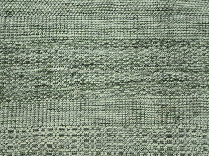 Modern / Contemporary hand-knotted wool rug in Green, 8' x 10' — SKU O077078 (view 8)