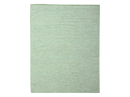 Modern / Contemporary hand-knotted wool rug in Green, 12' x 14'9" — SKU O077082