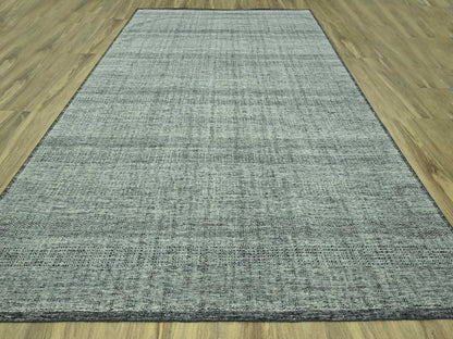 Modern / Contemporary hand-knotted wool rug in Black, 12'3" x 15' — SKU O077083 (view 2)