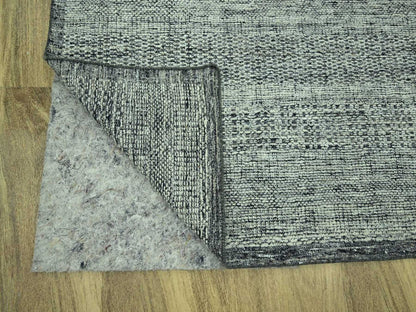 Modern / Contemporary hand-knotted wool rug in Black, 12'3" x 15' — SKU O077083 (view 4)