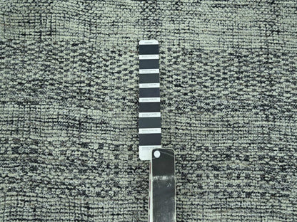 Modern / Contemporary hand-knotted wool rug in Black, 12'3" x 15' — SKU O077083 (view 7)