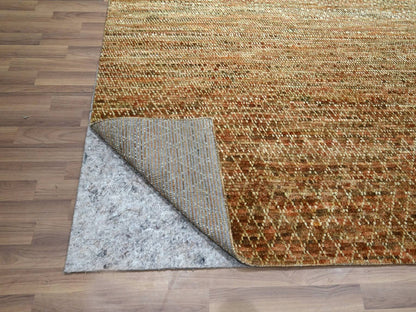 Modern / Contemporary hand-knotted wool rug in Brown, 8'1" x 10'1" — SKU O077109 (view 4)