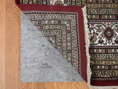 Red 10'0" x 16'0" Traditional Hand knotted Wool Rug - Sku: O078032