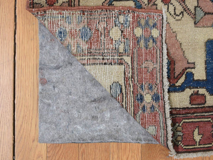 Red 11'3" x 15'3" Antique Hand knotted Wool Rug - Sku: O078057