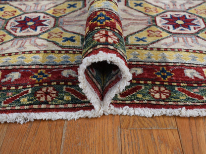 Red 9'0" x 12'0" Tribal Hand knotted Wool Rug - Sku: O078082