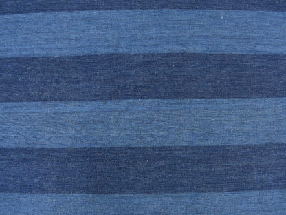 Flatweave / Kilim hand-knotted wool rug in Blue, 6'0" x 9'3", SKU O078160