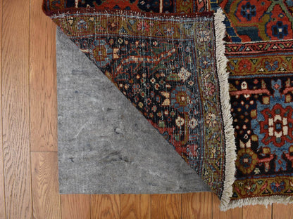 Red 8'3" x 11'9" Antique Hand knotted Wool Rug - Sku: O078162