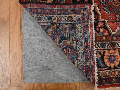 Red 8'5" x 11'3" Tribal Hand knotted Wool Rug - Sku: O078163