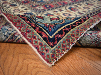 Red 11'1" x 15'4" Antique Hand knotted Wool Rug - Sku: O078174