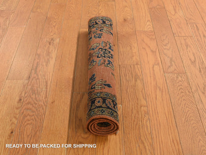 Red 1'10" x 2'8" Antique Hand knotted Wool Rug - Sku: O078186